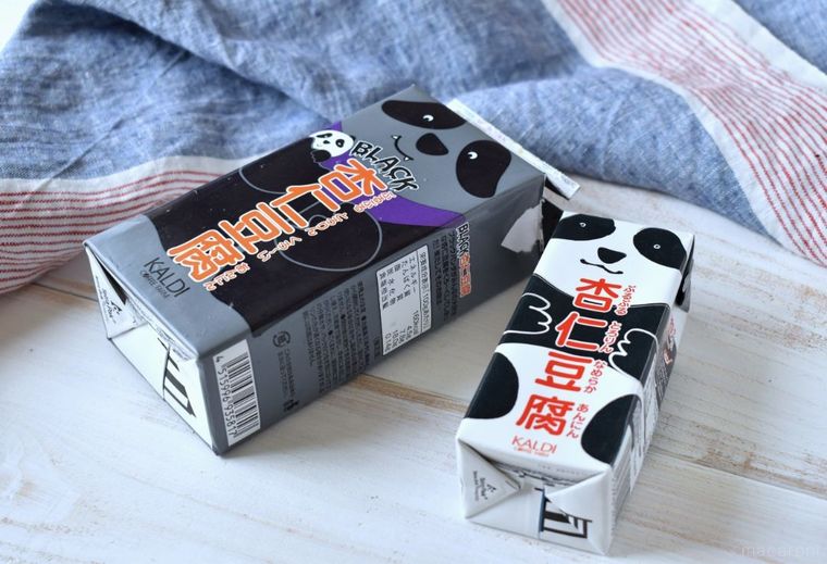カルディ「パンダブラック杏仁豆腐」で作るハロウィンデザート。そのまま食べるだけではもったいない♪の画像