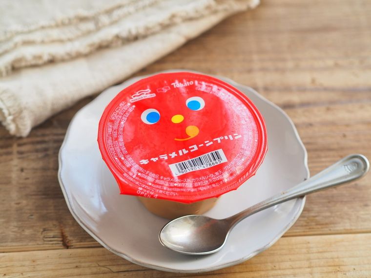 ローソン限定「キャラメルコーンプリン」登場!ピーナッツの味も再現できているのか!?の画像