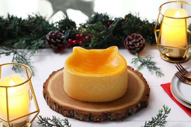 ねこねこチーズケーキに「2021年クリスマスケーキ」が登場!11月1日より予約スタートの画像