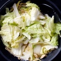 【作り方】白菜のしょうがそぼろ煮