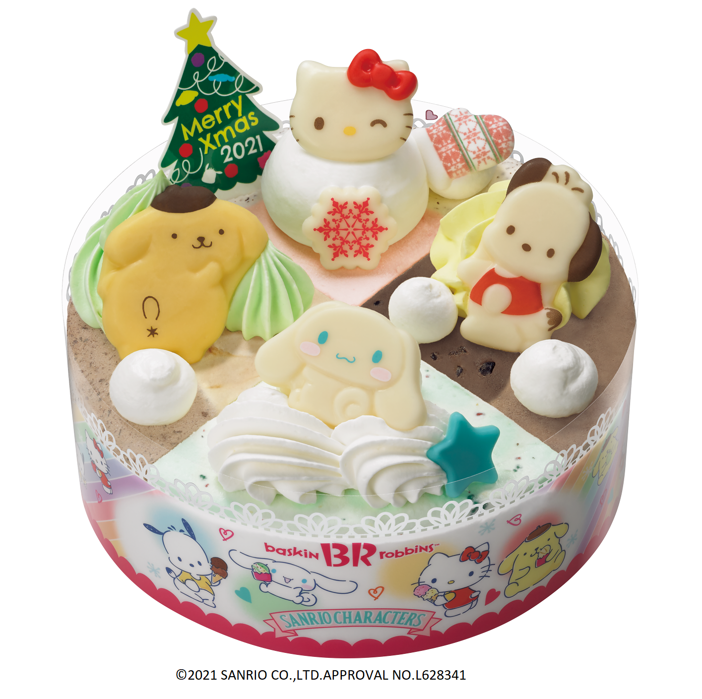サーティワンに2021年のクリスマス限定商品が続々登場 Happy Ice Cream Christmas を開催 Macaroni