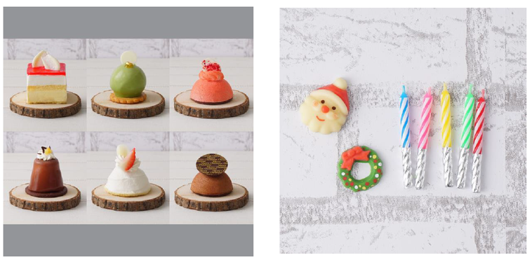 Cake.jpにオリジナルクリスマスケーキ登場。10分解凍で楽しむ「10 Mineetsクリスマス 2021」の画像