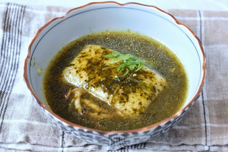 海苔鍋つゆで作った雑煮