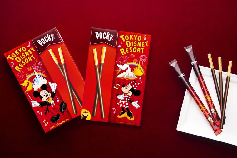 東京ディズニーリゾート限定ポッキーのパッケージ