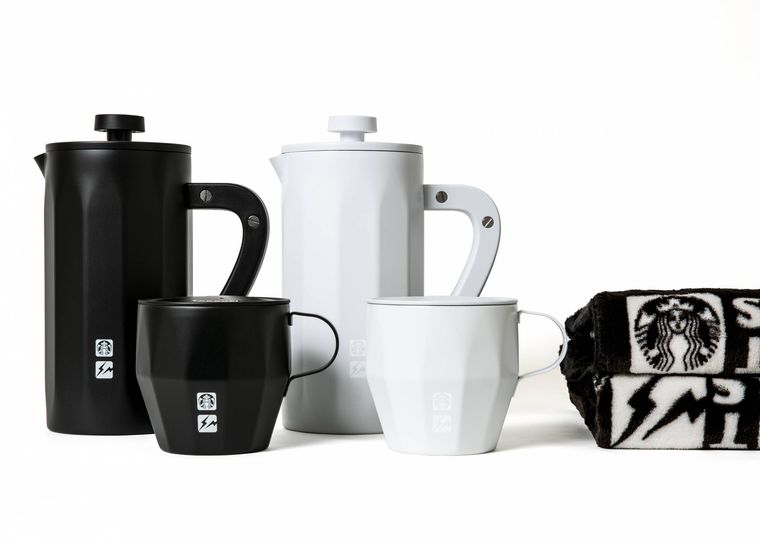 スターバックス×藤原ヒロシ氏主宰の「フラグメントデザイン」コラボの商品が登場!オンライン限定で販売の画像