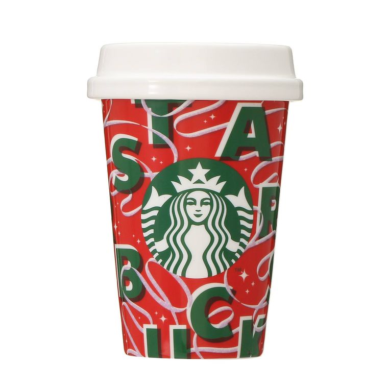 スターバックスの「ホリデー2021キャニスター RED CUP」