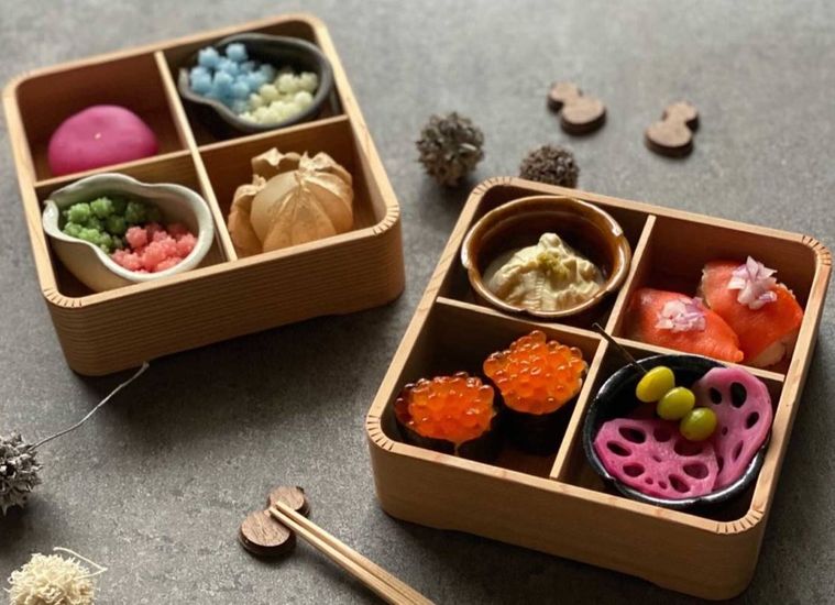 自然に還る木と土のおべんとう箱。「kiando」が数量限定で発売の画像