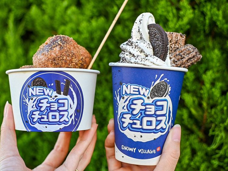 最新韓国スイーツ チョコチュロス がsnsを席巻 新大久保スノーウィーヴィレッジに連日行列 Macaroni