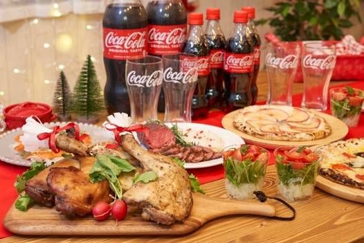“コカ・コーラのある特別な食事”を仲間と楽しむクリパ専用ルームが登場!1日1組×6組限定の画像