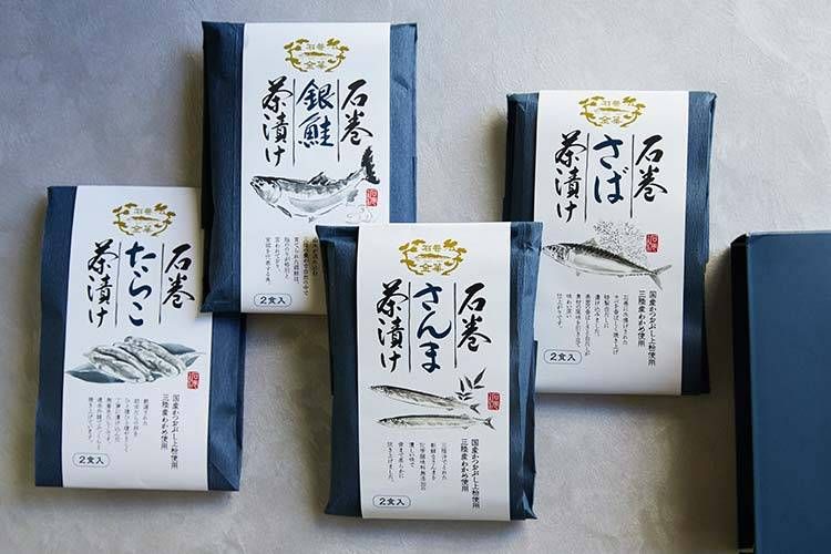 ディーン＆デルーカの「 石巻金華 茶漬けセット」のパッケージ