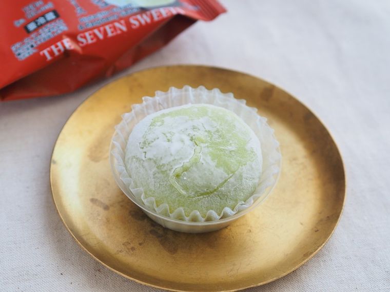 今しか買えないピスタチオ餅!セブン新作「オモチピスターシュ」は取り扱い注意レベルのやわらか食感の画像