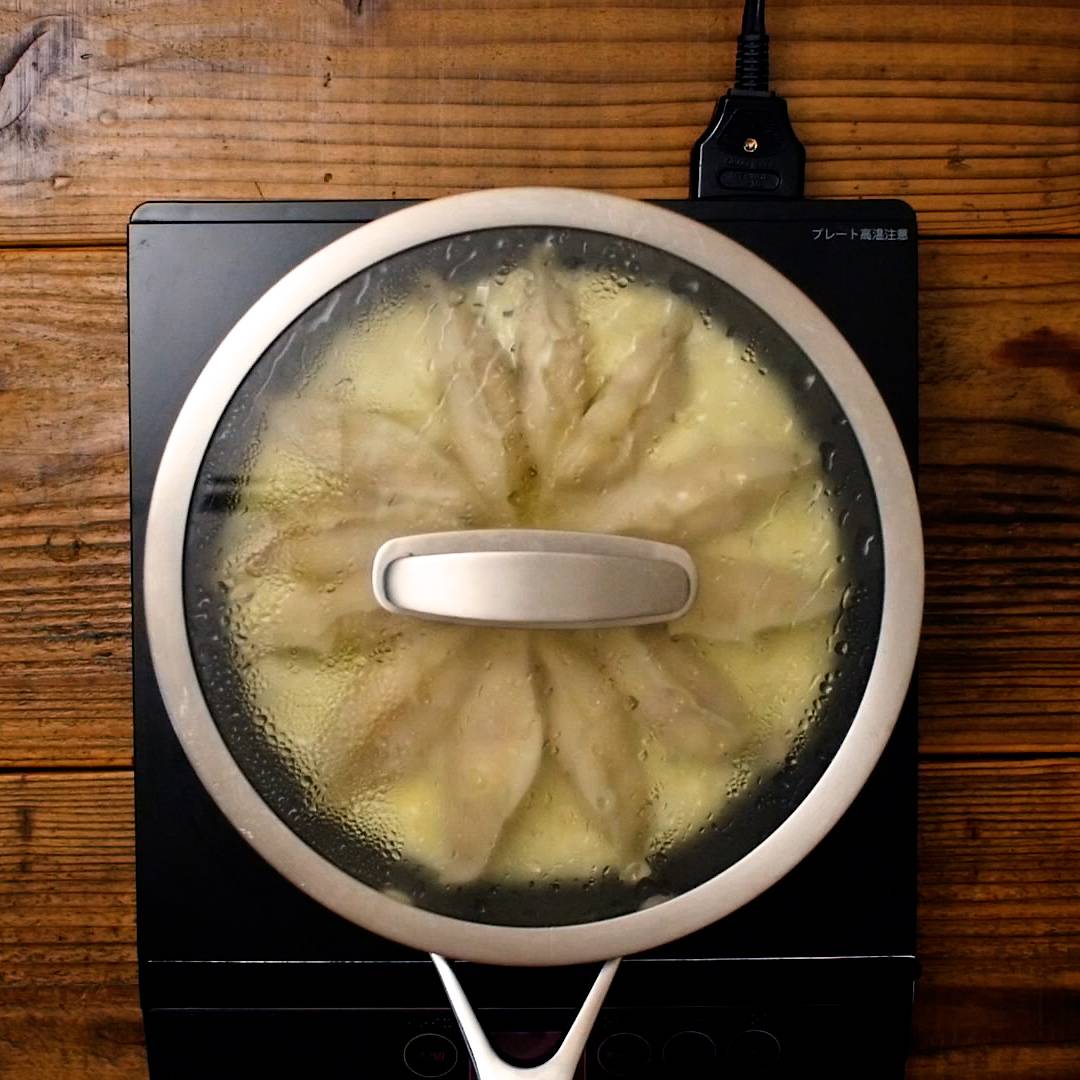 羽つき パリパリチーズのポテトツナ餃子 Macaroni