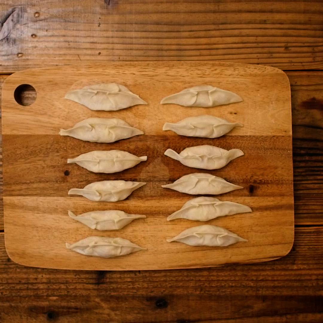 羽つき パリパリチーズのポテトツナ餃子 Macaroni