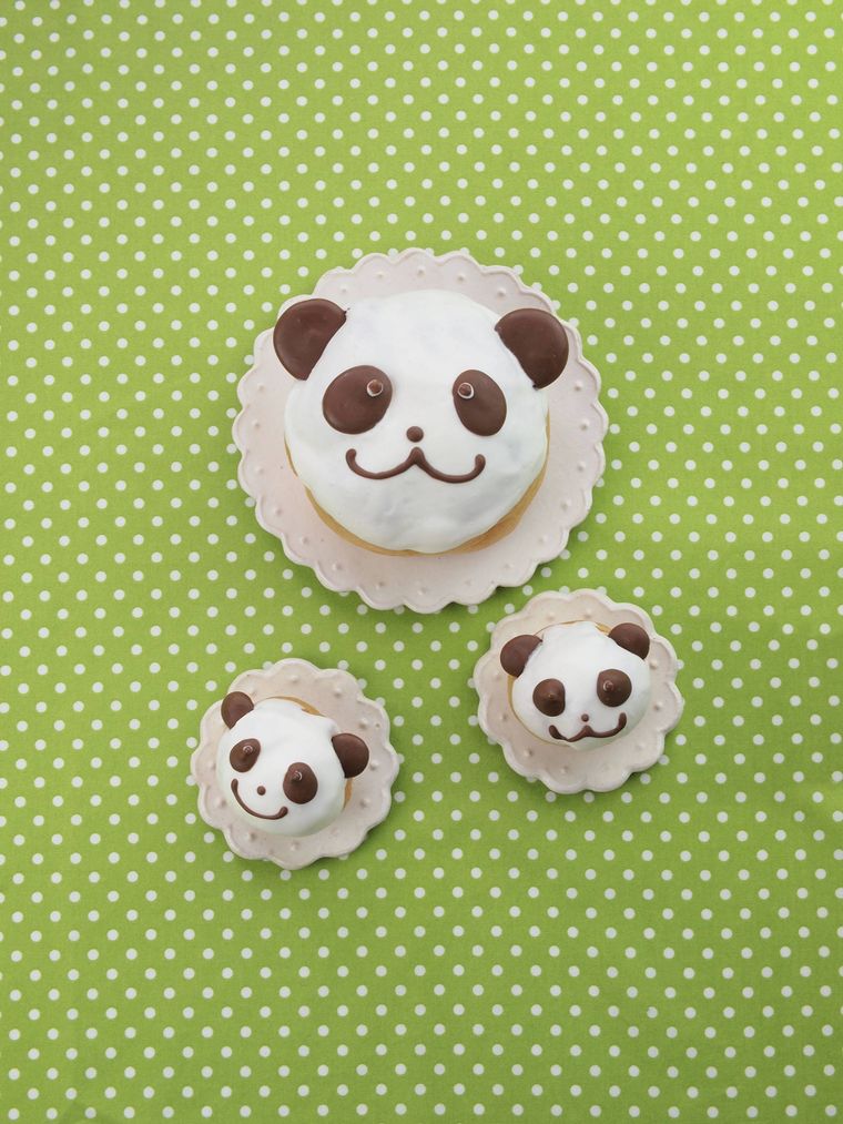 モンテールのおうち動物園  パンダさん親子