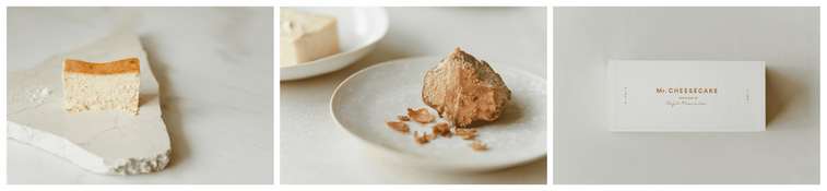 「Mr. CHEESECAKE white truffle」とトリュフの画像