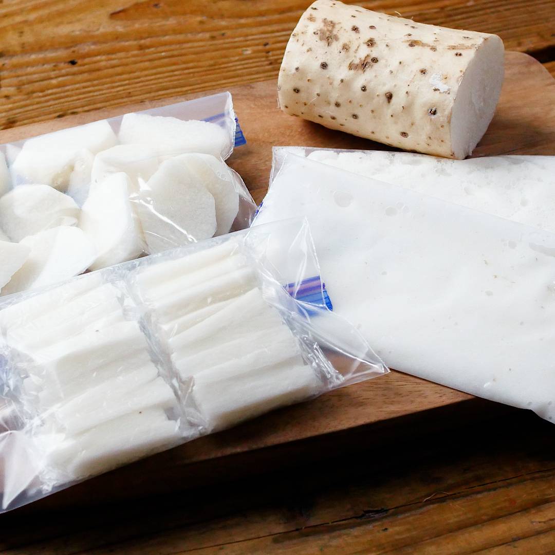 長芋 保存 冷凍