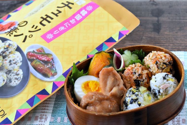 韓国風おにぎり「チュモッパ」を作れる素が便利!カルディでおすすめの新作アイテムの画像