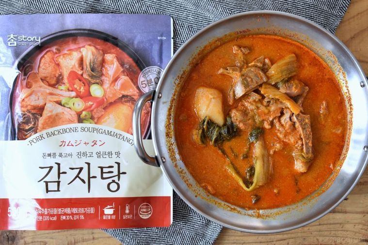 韓国のじゃがいも鍋「カムジャタン」がレンジで完成!カルディの優秀レトルト商品の画像