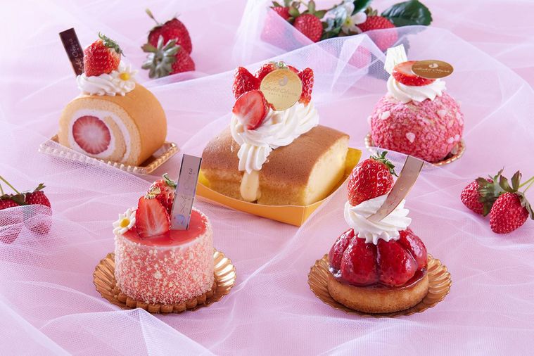ホテルオークラ東京ベイに「いちごスイーツ」勢ぞろい。タルトやロールケーキなど至福の逸品を堪能できるの画像