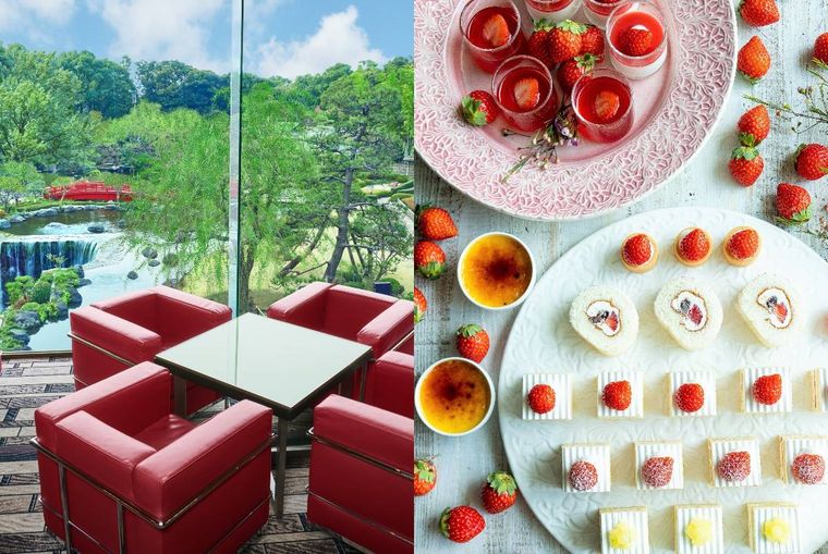 ニューオータニ東京であまおうスイーツフェアが開催中!限定デザートやアフタヌーンティー、ビュッフェまでの画像
