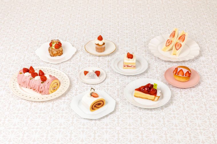 東京駅にいちごスイーツが集結!「いちごとクリーム。ときどきあんこフェア」を開催中の画像