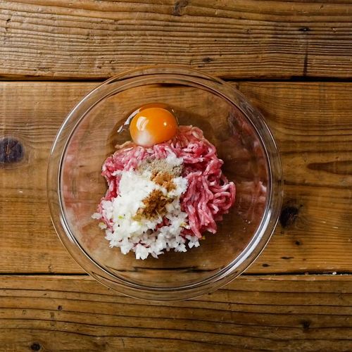 かさ増しヘルシー オートミールハンバーグ Macaroni