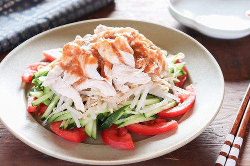 150kcal以下 カロリー1 2以下 バンバンジーの作り方 Macaroni