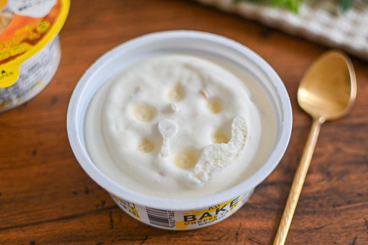 ベイクのチーズタルトがアイスになって登場!濃厚なチーズ風味たっぷりの贅沢スイーツ【365日アイス女子】の画像