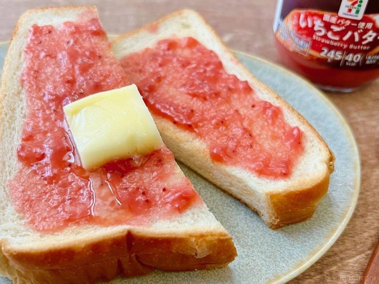 セブンのいちごバターが期待を越えてきた!意外な味にハマる人続出の予感の画像