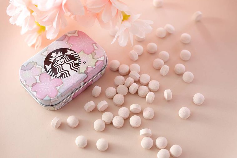 スタバにさくらのフード第1弾登場!2022年はシフォンケーキやドーナツなどの9種類の画像