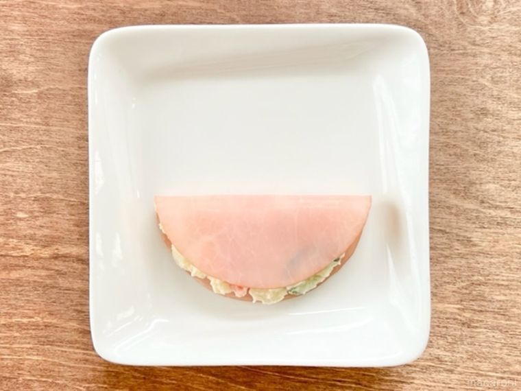 Twitterで約30万いいね!ポテトサラダを作りやすくするための時短テク、ヒントはハム…?の画像