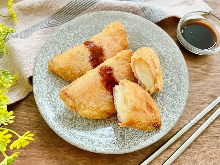 Twitterで約30万いいね!ポテトサラダを作りやすくするための時短テク、ヒントはハム…?の画像
