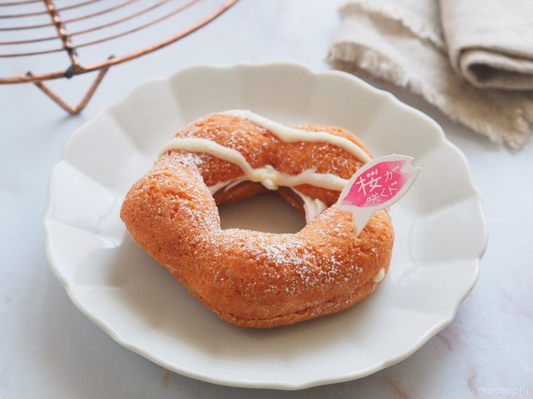 ミスド新作「桜が咲くドドーナツ」全4種を実食!2022年は和菓子らしいもっちり感が特徴の画像