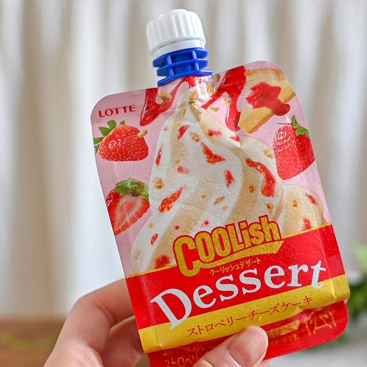 クーリッシュデザート新作 ストロベリーチーズケーキ が贅沢すぎる 濃厚なのにさっぱりとした後味 365日アイス女子 Macaroni
