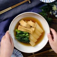 【作り方】小松菜と大根の煮物