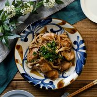 【作り方】鶏肉としめじのバタポン炒め