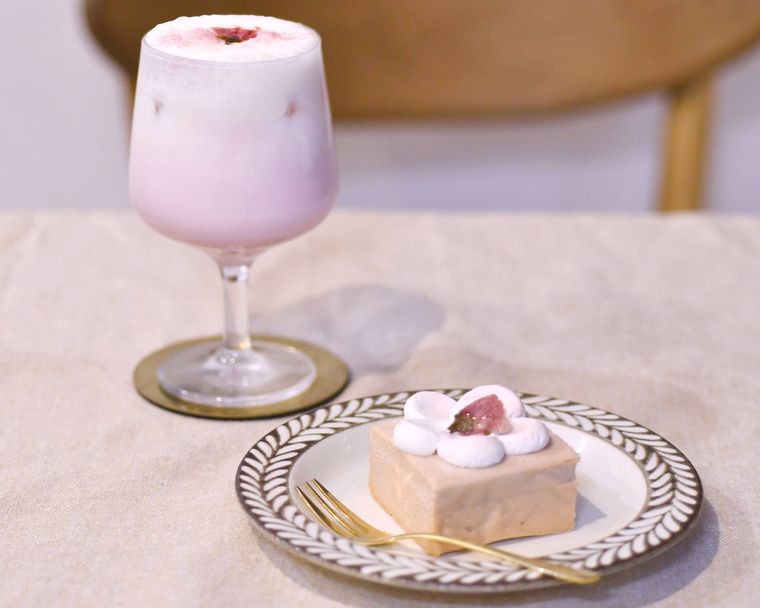 桜スイーツ専門店「ナナシノ桜菓子店」が中目黒にオープン!3ヶ月限定で味わえるケーキやドリンクが登場の画像