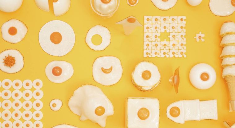 心奪われる「目玉焼き」がTwitterで約9万いいね!コンセプトを知ればさらに愛しさが増すの画像