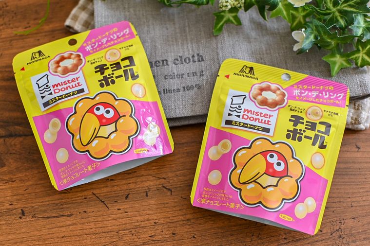 ミスドとコラボしたお菓子が森永製菓から登場!人気ドーナツをイメージした4種を食べ比べレポの画像