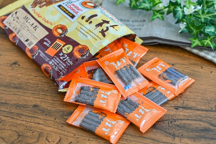 ミスドとコラボしたお菓子が森永製菓から登場!人気ドーナツをイメージした4種を食べ比べレポの画像