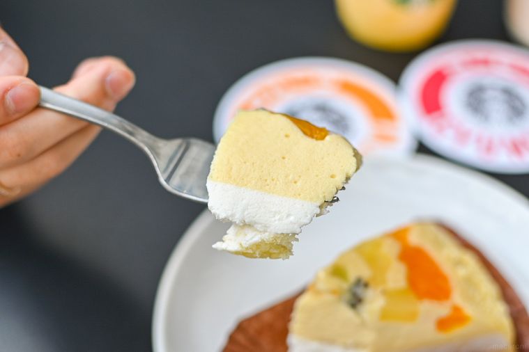 まるで宝石ケーキ!スタバ新作「フルーツオレ ケーキ」は春らしさを感じる味の画像