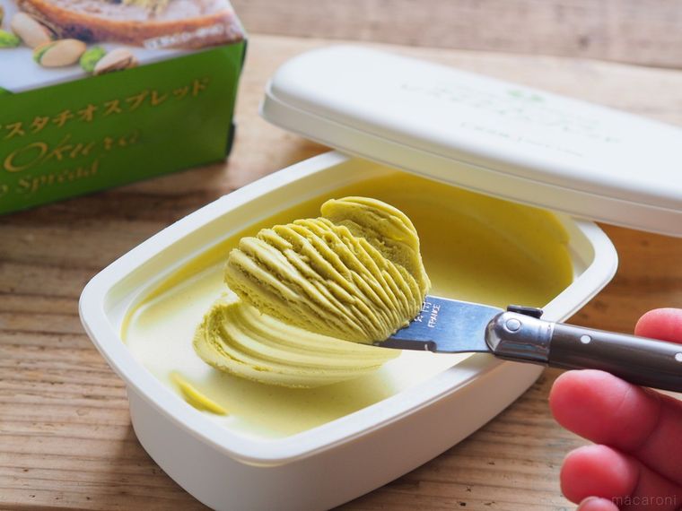 5つ星の味がスーパーで!500円以下のパンのお供「ホテルオークラ ピスタチオスプレッド」の画像