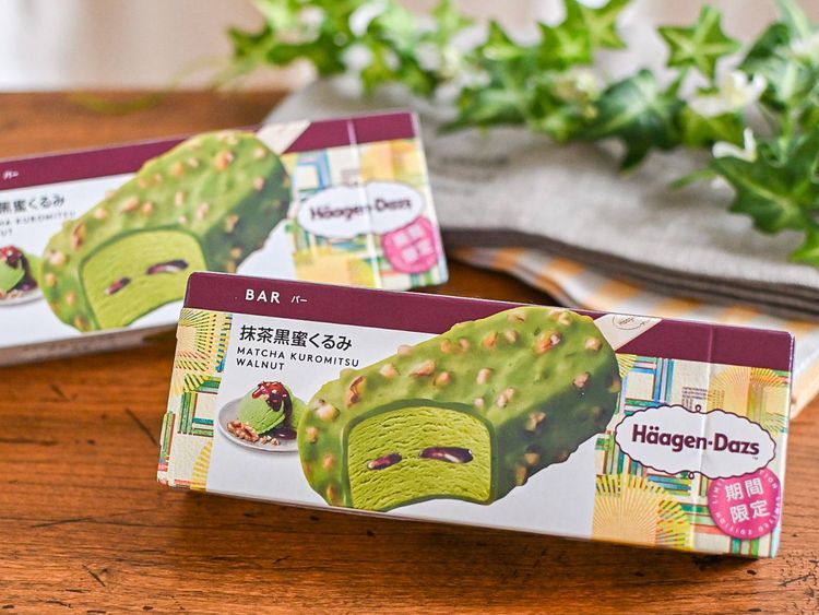 ハーゲンダッツ春新作「抹茶黒蜜くるみ」は和素材の奥深い味わいが贅沢。カリッと食感がアクセント【365日アイス女子】 (2ページ目) - macaroni