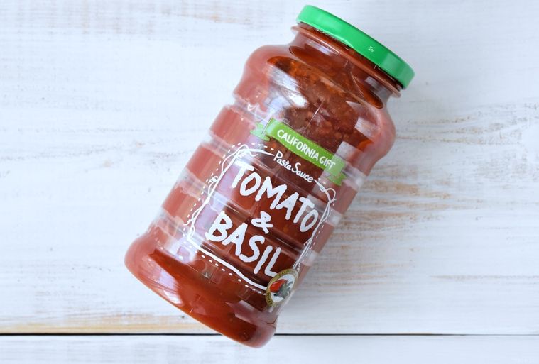 カリフォルニアギフトパスタソースのパッケージ