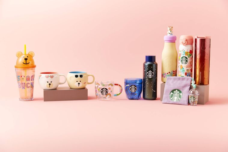 スタバ新作サマーシーズングッズ全12品!夏全開のマグやオンラインでしか買えないものまでの画像