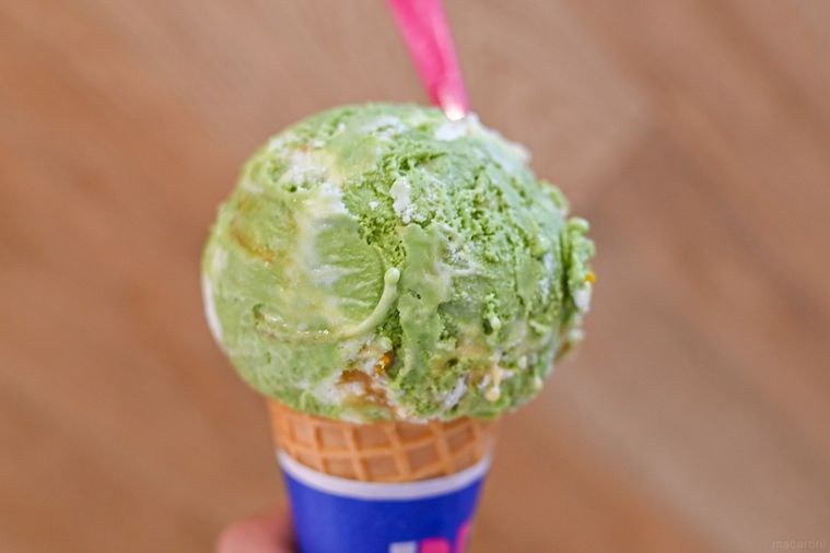 サーティワン初の組み合わせ!「キャラメル抹茶オレ」は新感覚な味がやみつきになる【365日アイス女子】の画像