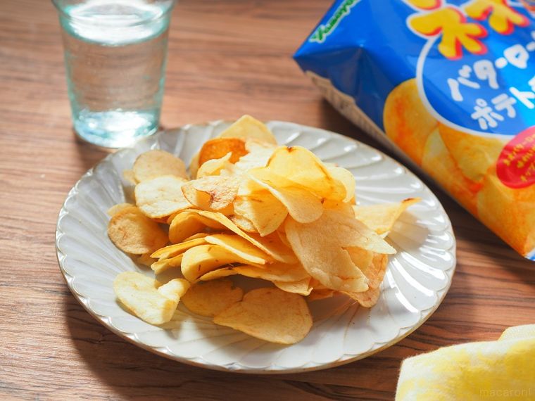 ネオバターロールのポテトチップスに!あのパンの味をどう再現している…?の画像