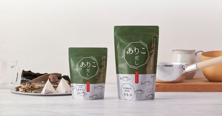 どんな料理にも合う「ありこだし」がオンラインサイトで発売中!インスタグラマーarikoさんプロデュースの無添加出汁の画像