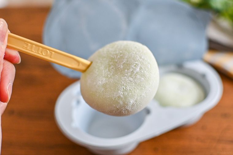 雪見だいふく×喜久福がコラボ!上品なあんの甘みと抹茶風味が贅沢な味わい【365日アイス女子】の画像