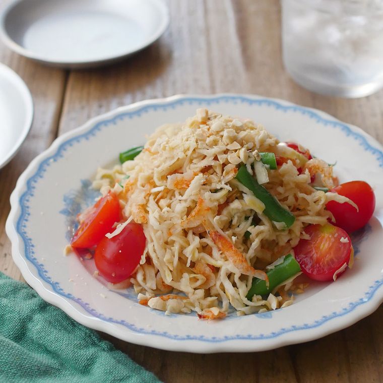 切り干し大根のソムタム